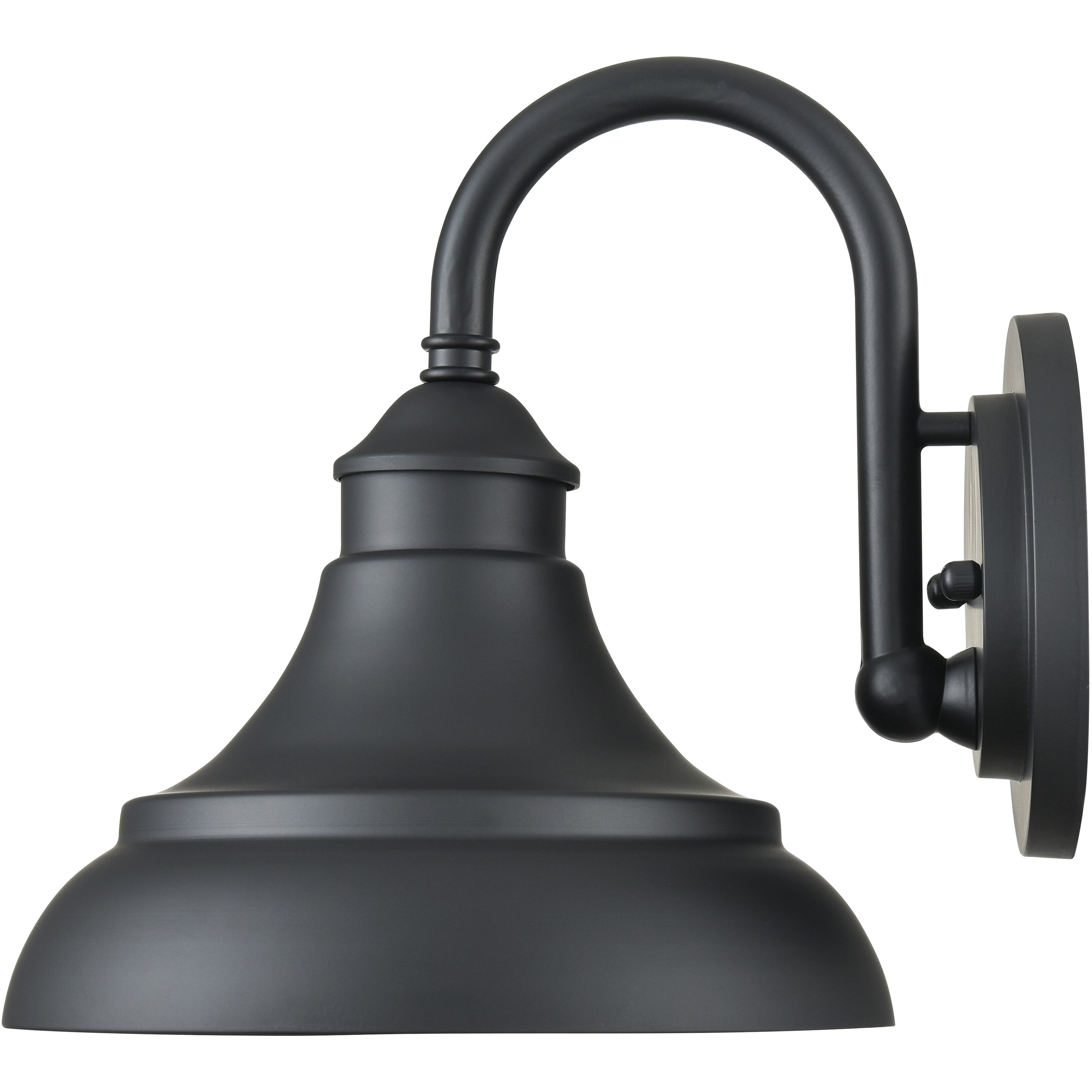 Alvii 1 Light 9.25 inch Powder Coated Black Outdoor Wall Sconce